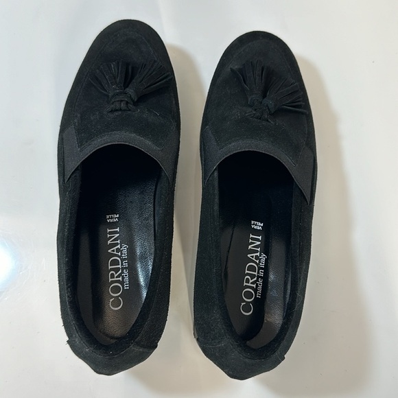 Cordani Alias Black Suede Loafers Size 37(6.5-7) - Picture 6 of 15